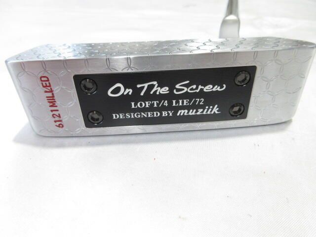 ムジーク　On The Screw 6121 ショートスラント　パター　中古　ゴルフドゥ！甲府バイパス店【最短即日発送】