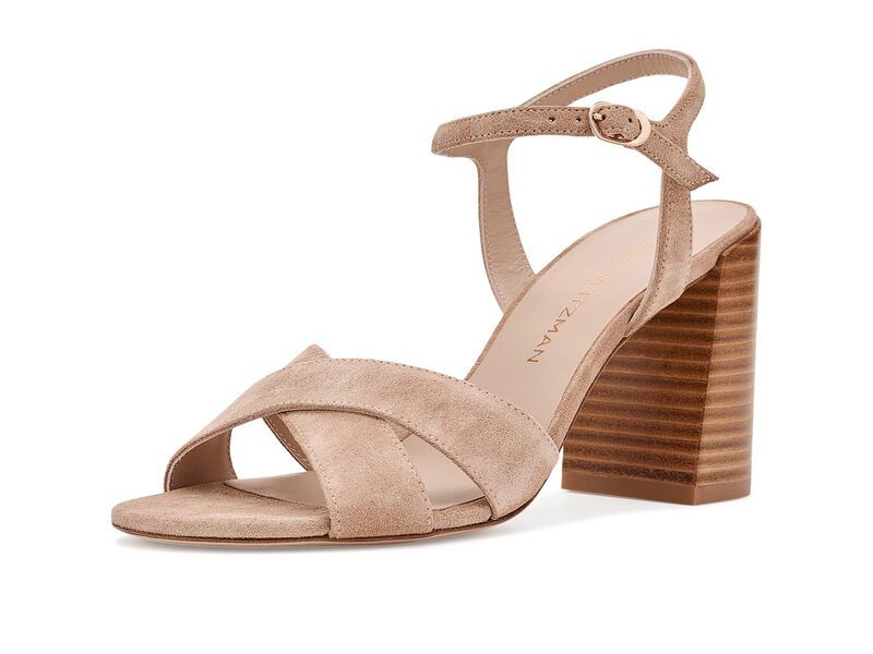 スチュアート ワイツマン レディース シューズ ヒール Stuart Weitzman Alyssa Block 85 New Camel キャメル