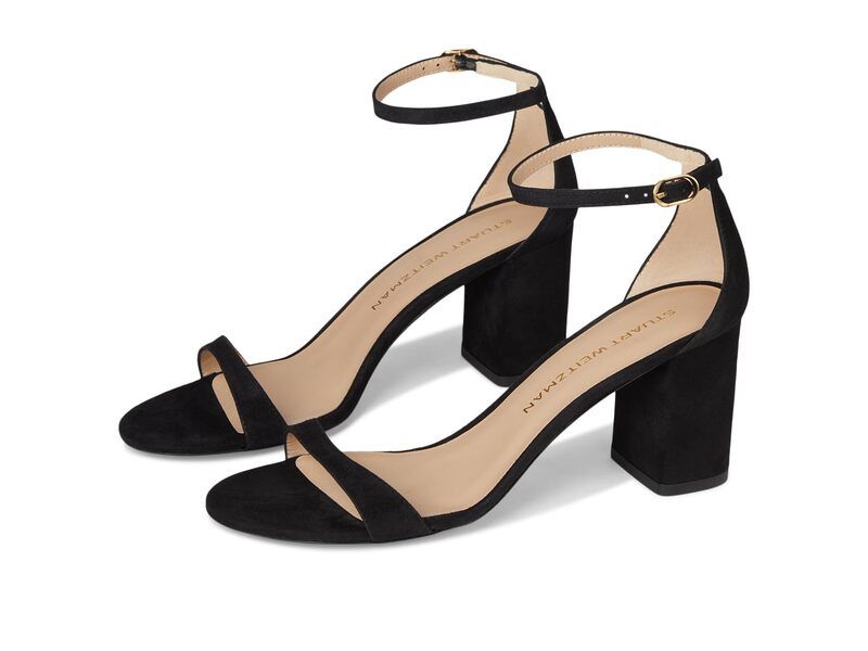 スチュアート ワイツマン レディース シューズ ヒール Stuart Weitzmanudist Block 75 Black ブラック