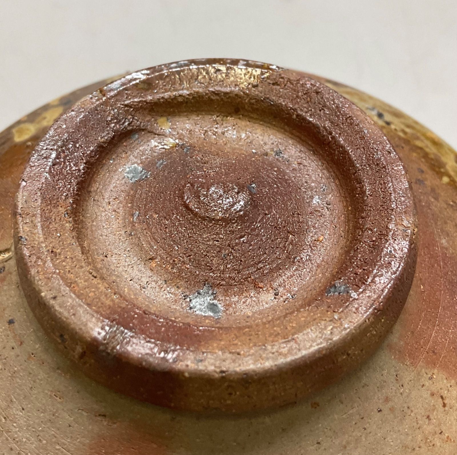 M305 小西陶古 陶古作 備前焼 抹茶碗 茶碗 陶芸 焼物 共箱 茶道具