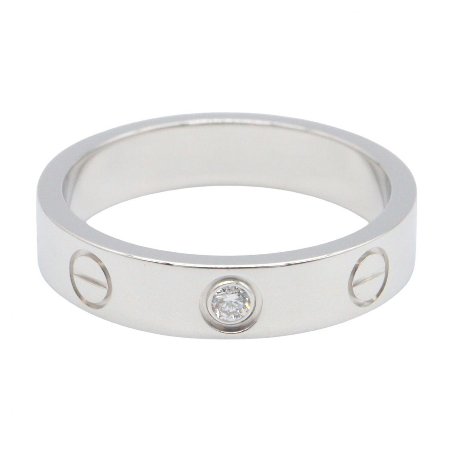 カルティエ CARTIER リング・指輪 ミニラブリング 1PD B4050500 K18WG