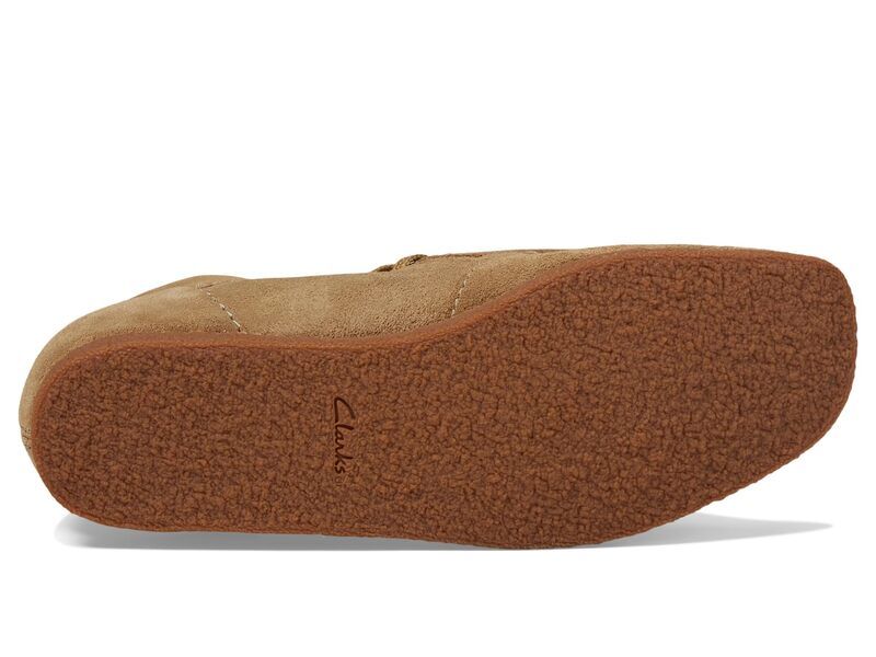 クラークス メンズ シューズ オックスフォード Clarkshacre II Run Dark Sand Suede サンド