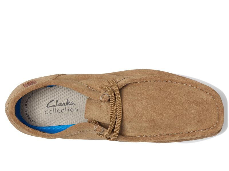 クラークス メンズ シューズ オックスフォード Clarkshacre II Run Dark Sand Suede サンド