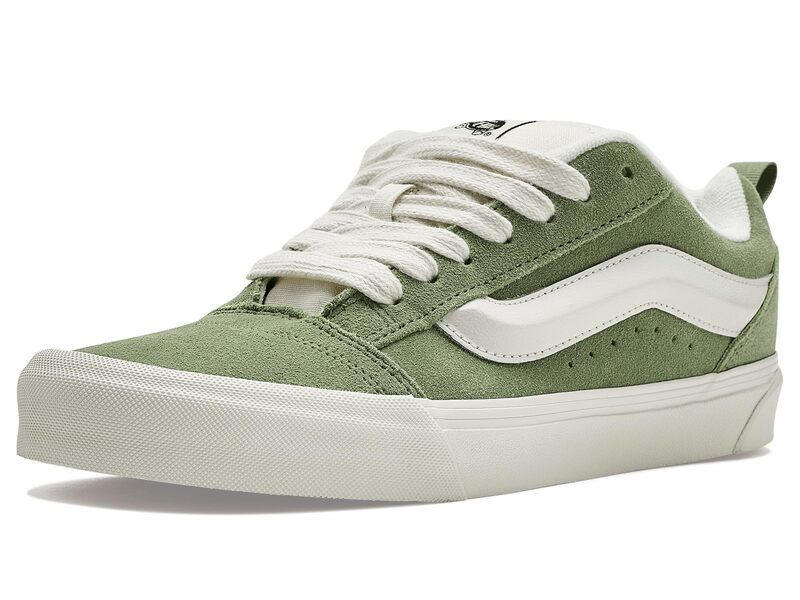 バンズ メンズ シューズ スニーカー Vans Knu Skool Suede Neutral Olive オリーブ