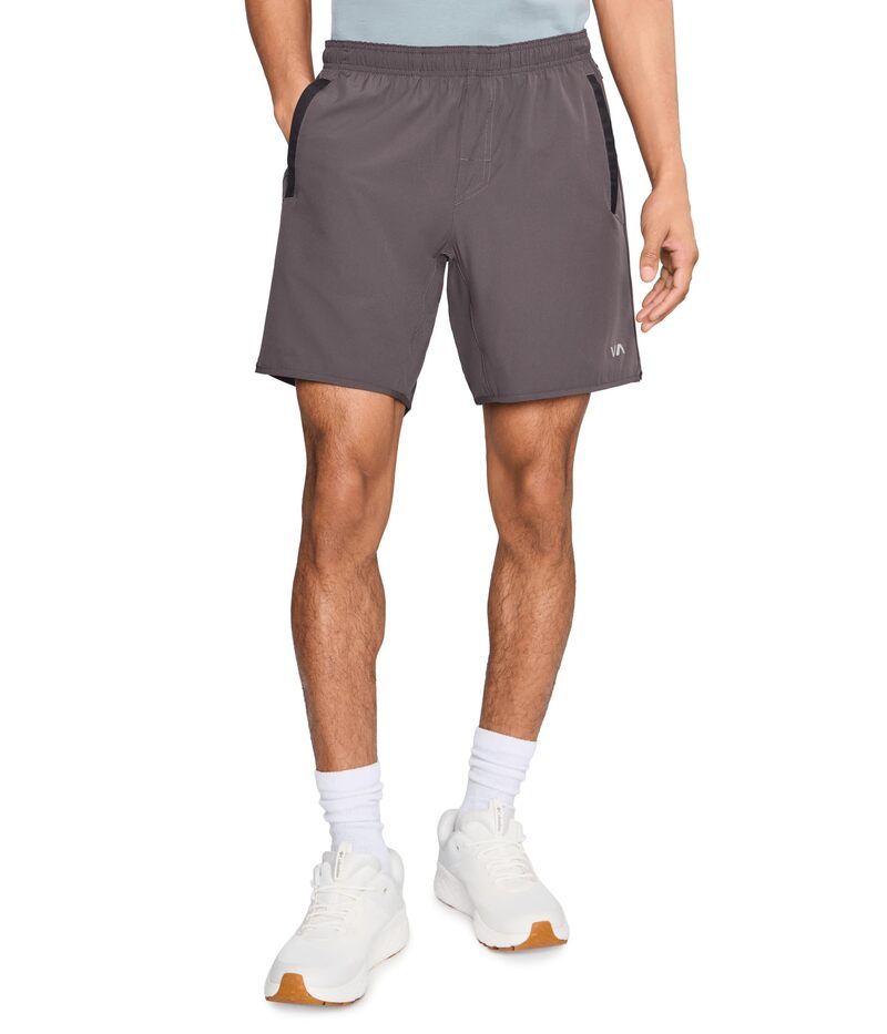 ルーカ メンズ ボトムス ハーフパンツ・ショーツ Rvca Yogger Stretch 17 Slate スレート