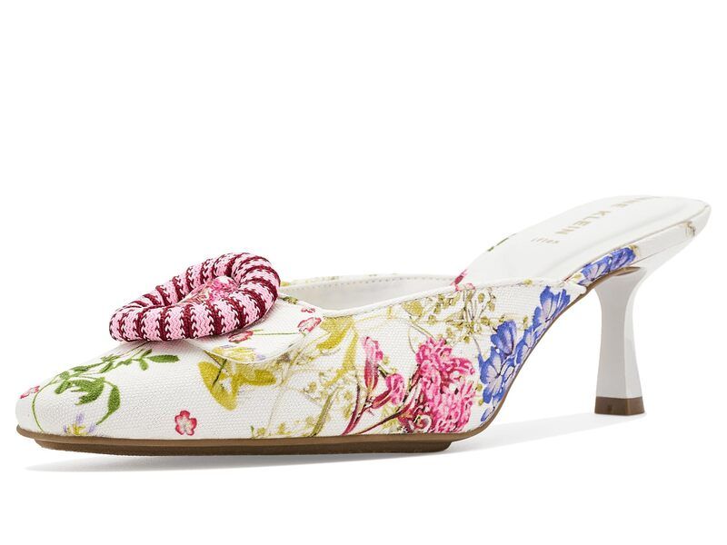 アンクライン レディース シューズ サンダル Anne Klein Cassia White Floral ホワイト