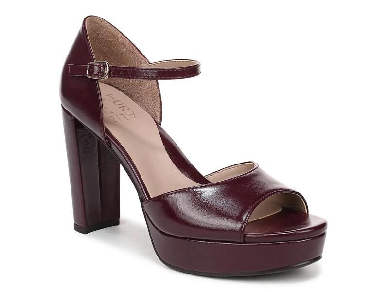 ナチュライザー レディース シューズ サンダル プラットフォーム NaturalizerNovi Platform Sandal Wine Red レッド