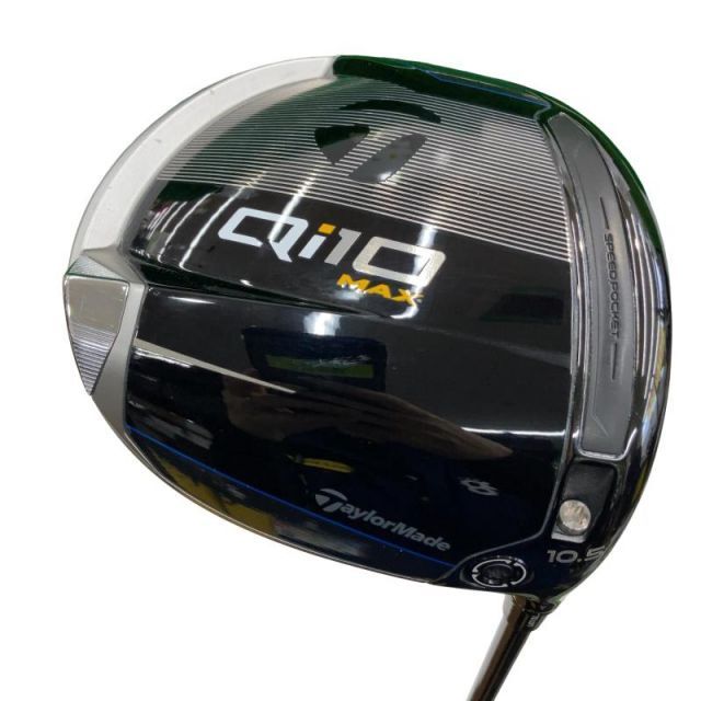 【中古】 テーラーメイド Qi10 MAX 10.5° ドライバー DR Diamana BLUE TM50(Qi10 DR) (フレックスR) メンズ 男性用 右利き 右用 Cランク ゴルフクラブ
