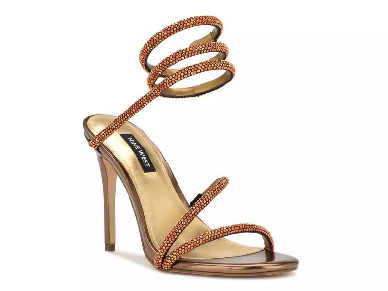 ナインウェスト レディース シューズ サンダル Nine WestMaskil Sandal Gold Metallic ゴールド