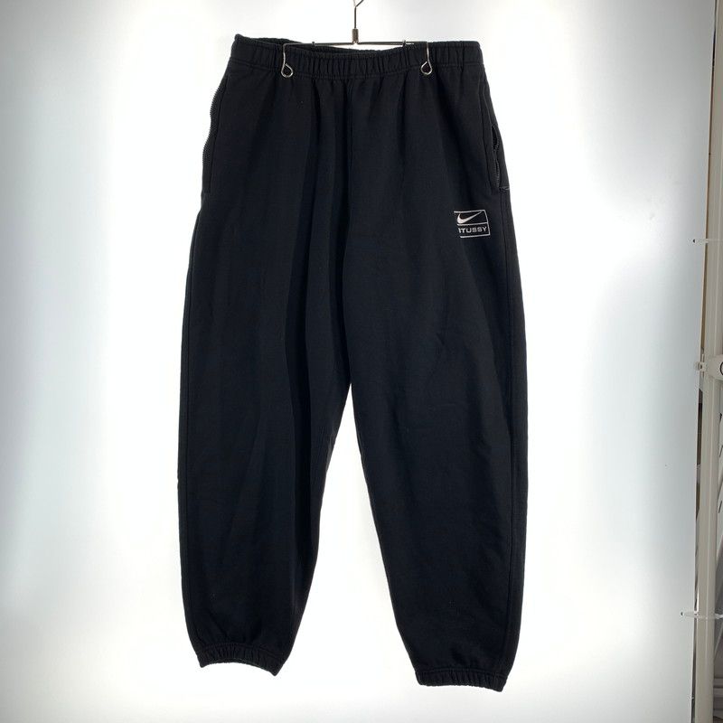 【中古品】 STUSSY × NIKE ステューシー ナイキ FN5235-010 STONE WASHED FLEECE PANT スウェット パンツ ボトムス 古着 【153-260622-mh-09-fuzh】