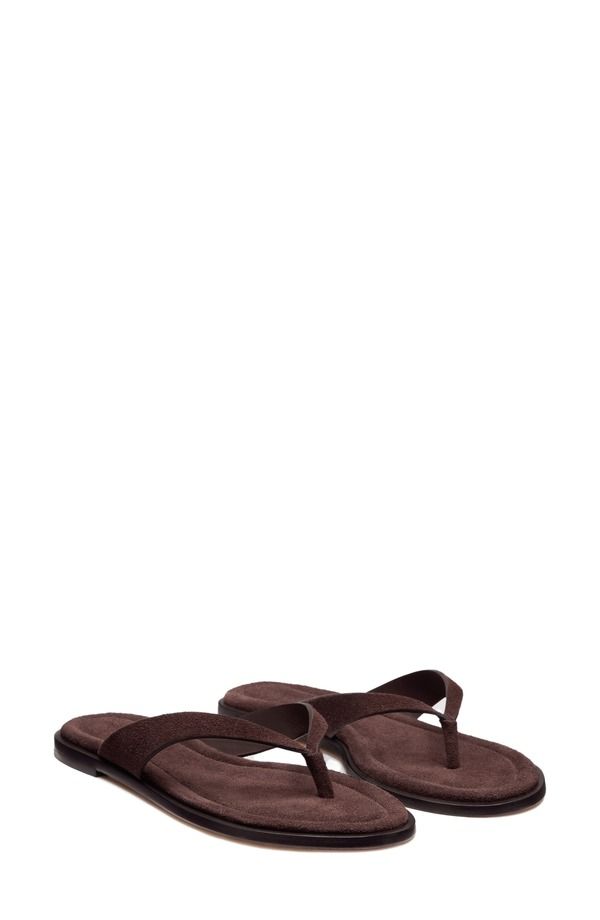 リフォーメーション レディース シューズ サンダル Reformation Jessie Flip Flop Suedespresso