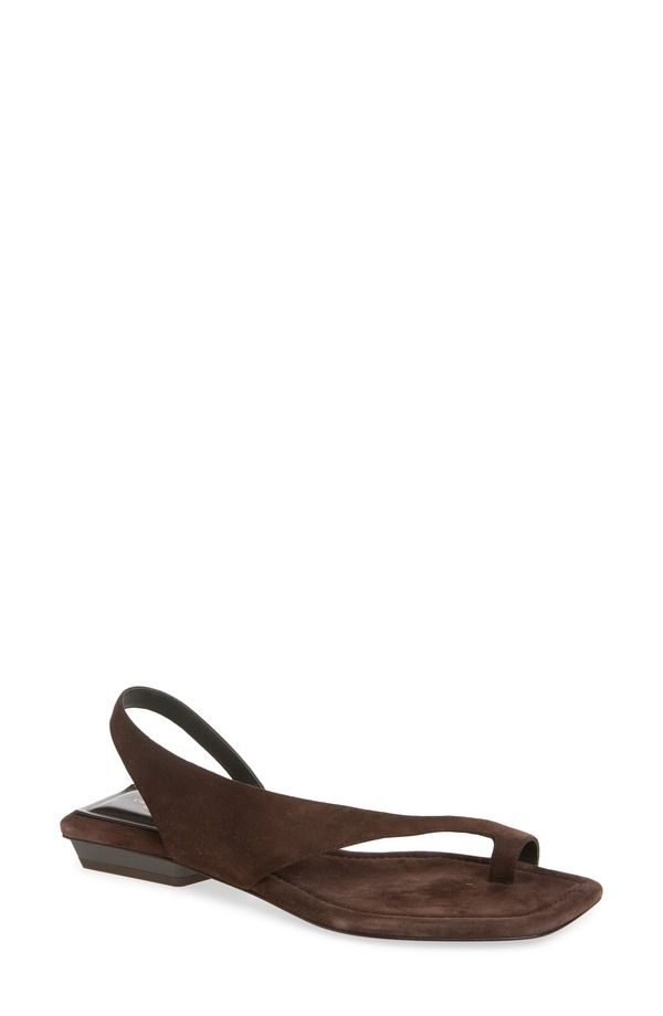 ラグアンドボーン レディース シューズ サンダル rag bone Live Flat Sandal Dark Chocolate Suede チョコレート