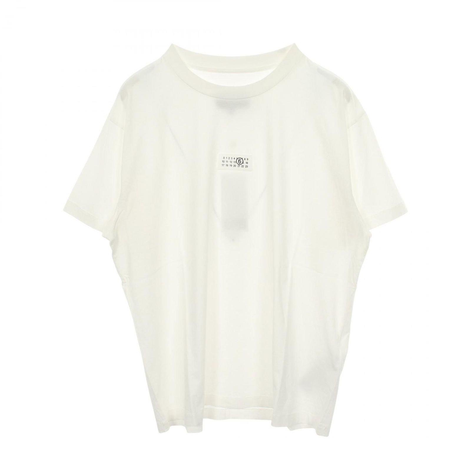 エムエムシックス MM6 半袖Tシャツ ニューメリック ナンバリングロゴ SH0GC0032M20170101S コットン Tシャツ メンズ 新品