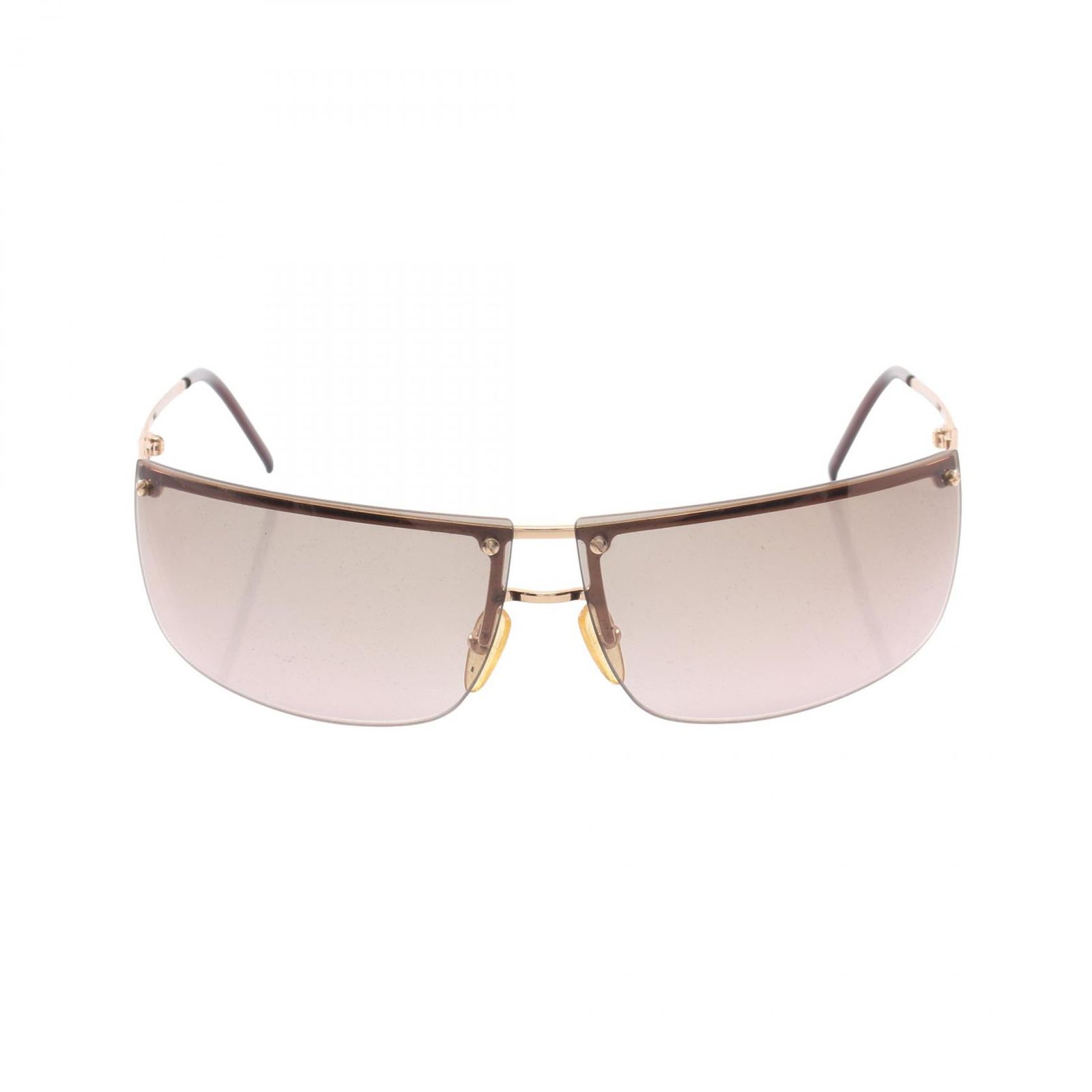 グッチ GUCCI サングラス ハーフリム グラデーション GG2653/S プラスチック サングラス レディース Used B
