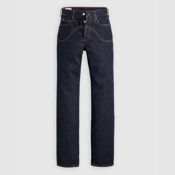 リーバイス レディース ボトムス デニムパンツ ストレート ジーンズ Levis Womens Western Deep Breath Straight Leg Jeans Deep Breath