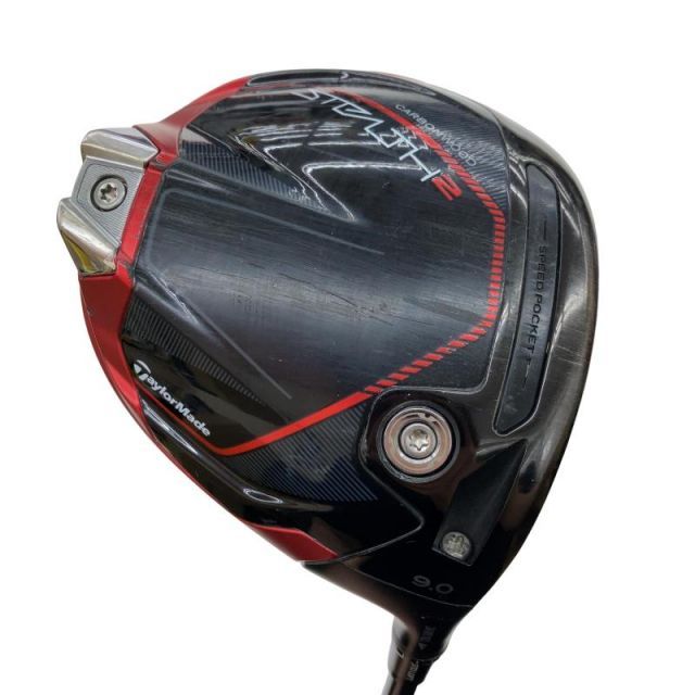 【中古】 テーラーメイド STEALTH2 9° ドライバー DR TENSEI RED TM50(STEALTH DR) (フレックスS) メンズ 男性用 右利き 右用 Cランク ゴルフクラブ