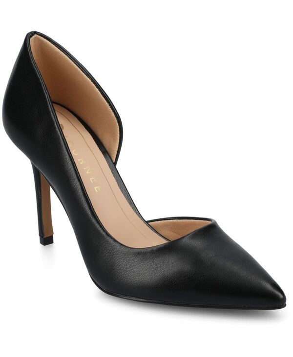 ジュルネ コレクション レディース シューズ パンプス Journee Collection Womens Blanca Pointed Toe Pumps Black ブラック