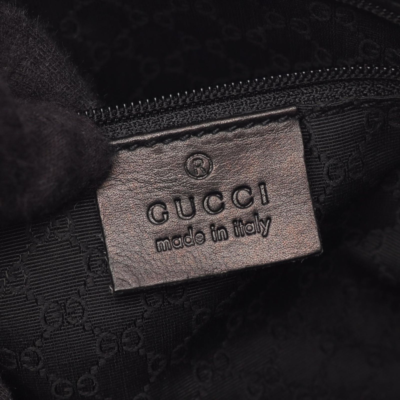グッチ GUCCI ハンドバッグ シェリーライン 73984 ブラック/グリーン