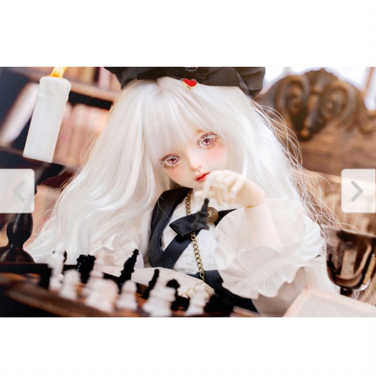 【極美品】DOLK×MYOU DOLL 白うさぎDelia フルセットドール
