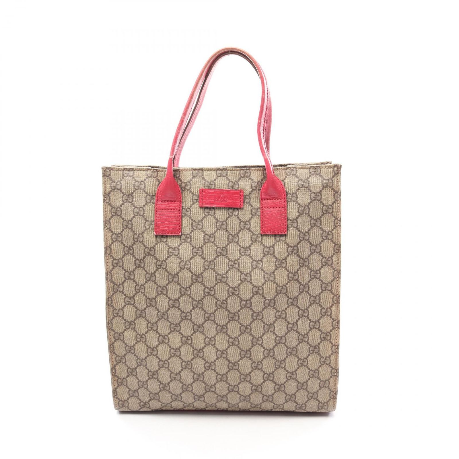 グッチ GUCCI トートバッグ GGスプリーム 91249 ベージュ/ピンク PVC