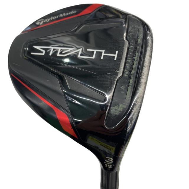 【中古】 テーラーメイド STEALTH 3W フェアウェイウッド FW SPEEDER NX 60 (フレックスS) メンズ 男性用 右利き 右用 Cランク ゴルフクラブ