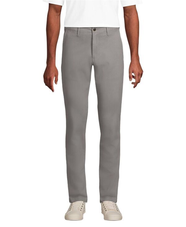 ランズエンド メンズ ボトムス カジュアルパンツ スリムフィット Lands End Mens Knockabout Slim Fit Chino Pant Wet cement