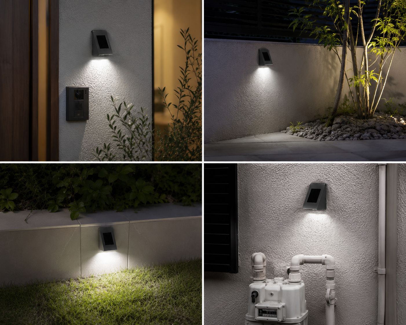 新品！GWSOLAR 表示灯 玄関灯 門柱灯1個【ドイツに生まれたシンプルな 