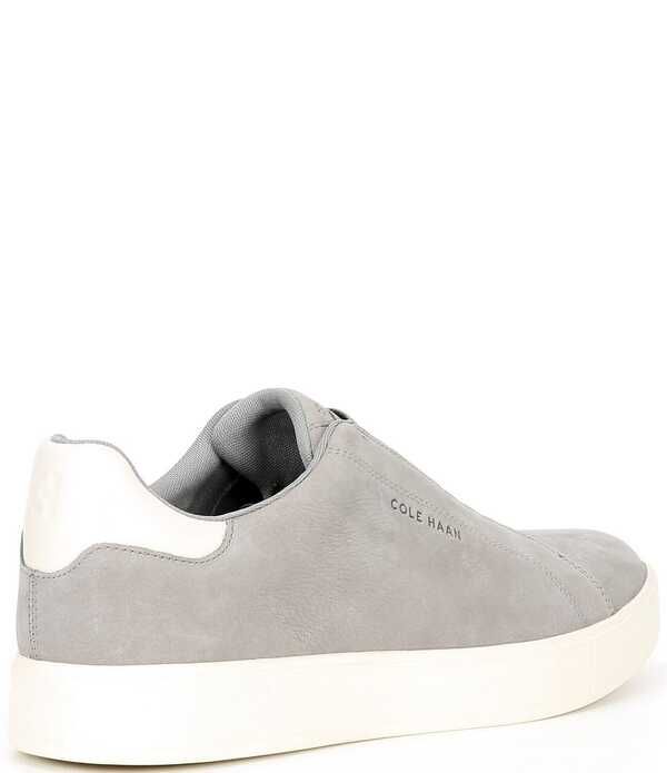 コールハーン メンズ シューズ スリッポン・ローファー スニーカー Cole Haan Mens GrandPro Luxe Slip Onubuck Sneakersea StoneAngora ス