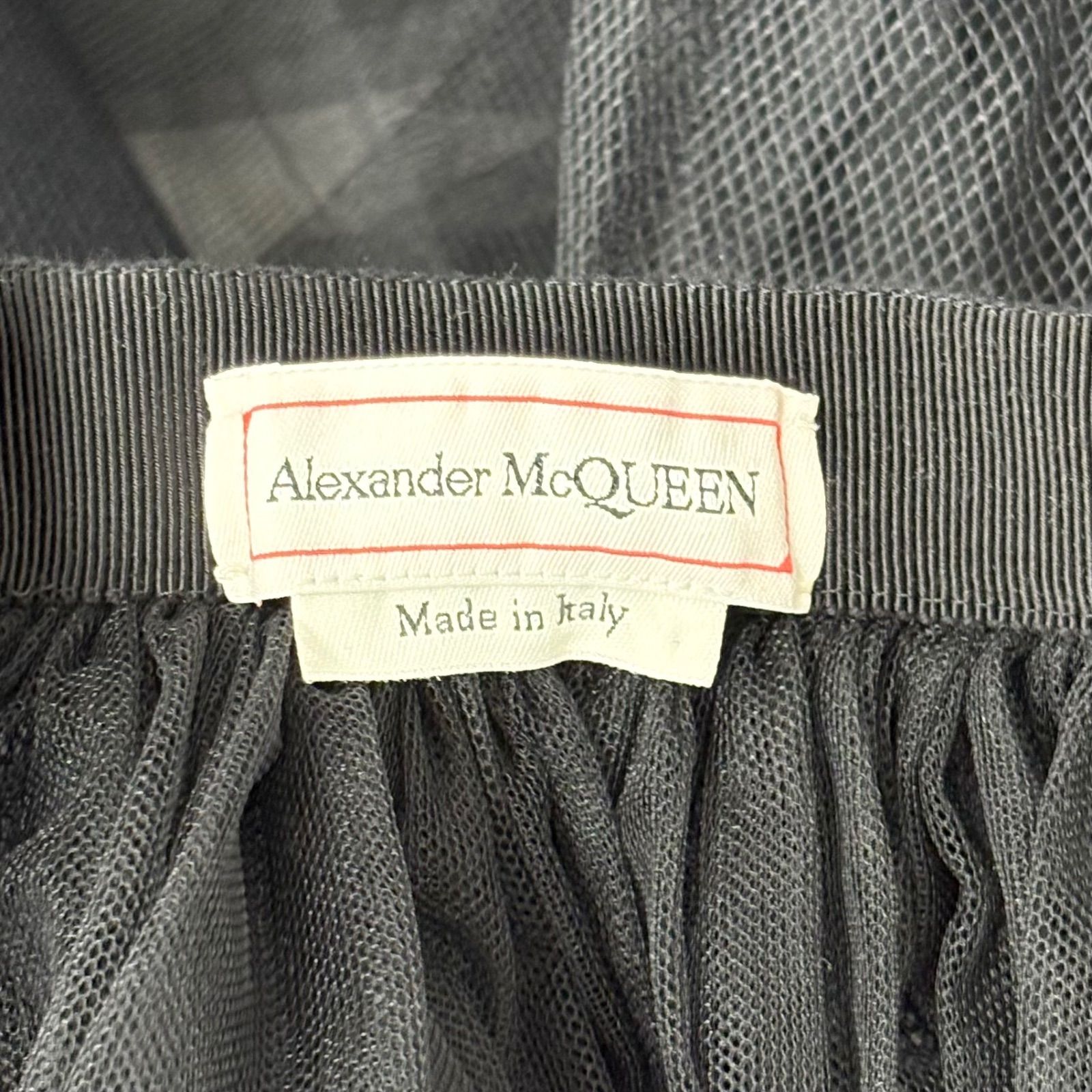 RA36 Alexander McQUEEN アレキサンダー マックイーン チュール 