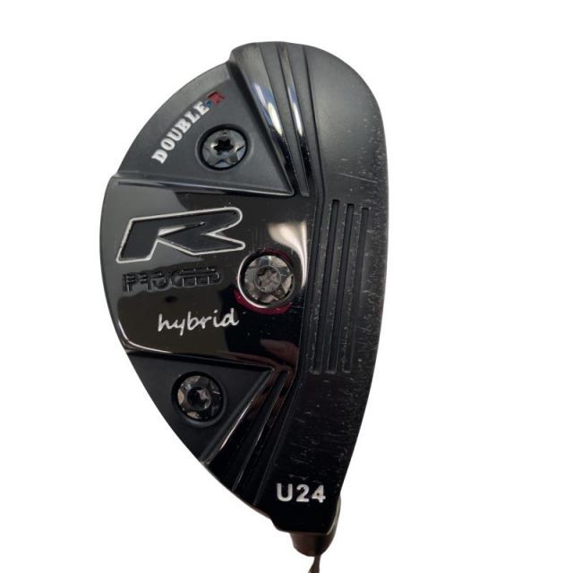 【中古】 ジャスティック PROCEED DOUBLE-R HYBRID UT 24° ユーティリティ UT 純正特注シャフト (フレックスその他) メンズ 男性用 右利き 右用 Cランク ゴルフクラブ 23,810円