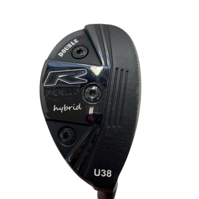 【中古】 ジャスティック PROCEED DOUBLE-R HYBRID UT 38° ユーティリティ UT 純正特注シャフト (フレックスその他) メンズ 男性用 右利き 右用 Cランク ゴルフクラブ