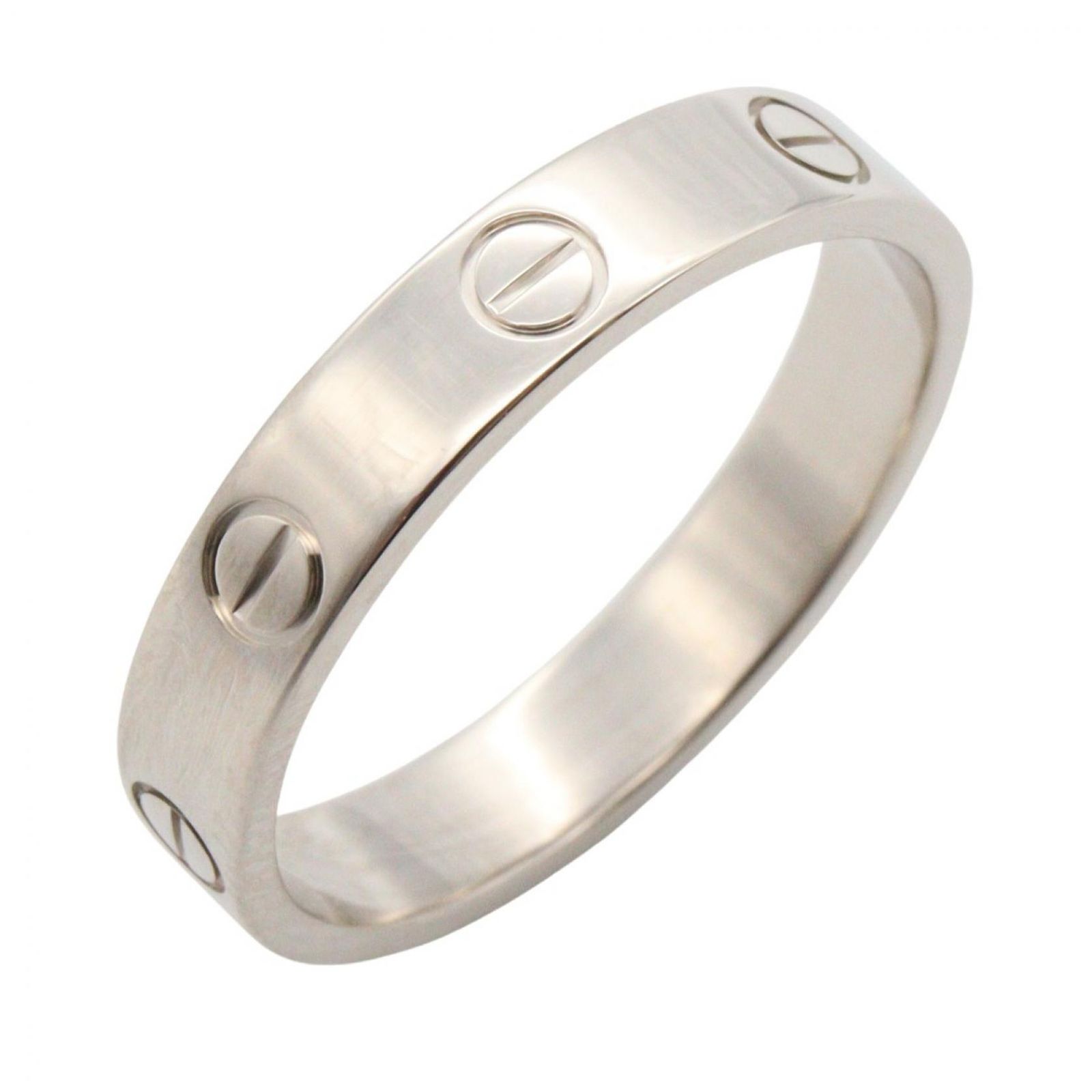 カルティエ CARTIER リング・指輪 ミニラブリング B4085100 K18WG（ホワイトゴールド） ミニラブリング ユニセックス Used A 92,840円