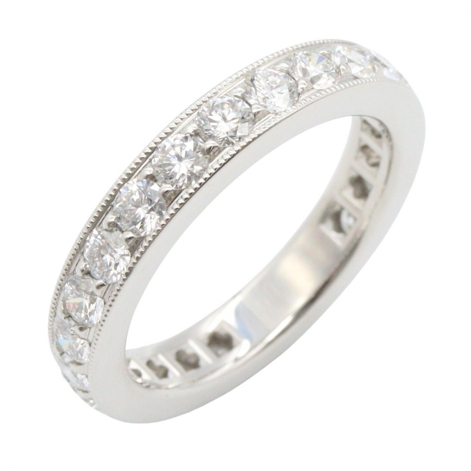 ティファニー TIFFANY＆CO リング・指輪 レガシー リング ダイヤ #8 Pt950プラチナ ダイヤモンド レガシー リング ダイヤ レディース Used A