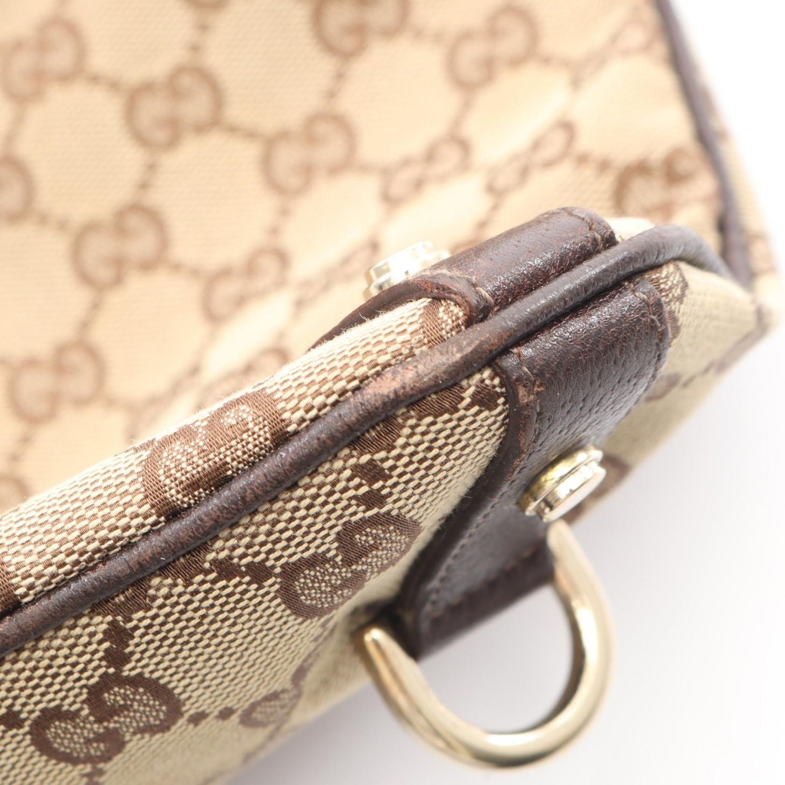 グッチ GUCCI ショルダーバッグ アビー GGキャンバス 131326 ベージュ