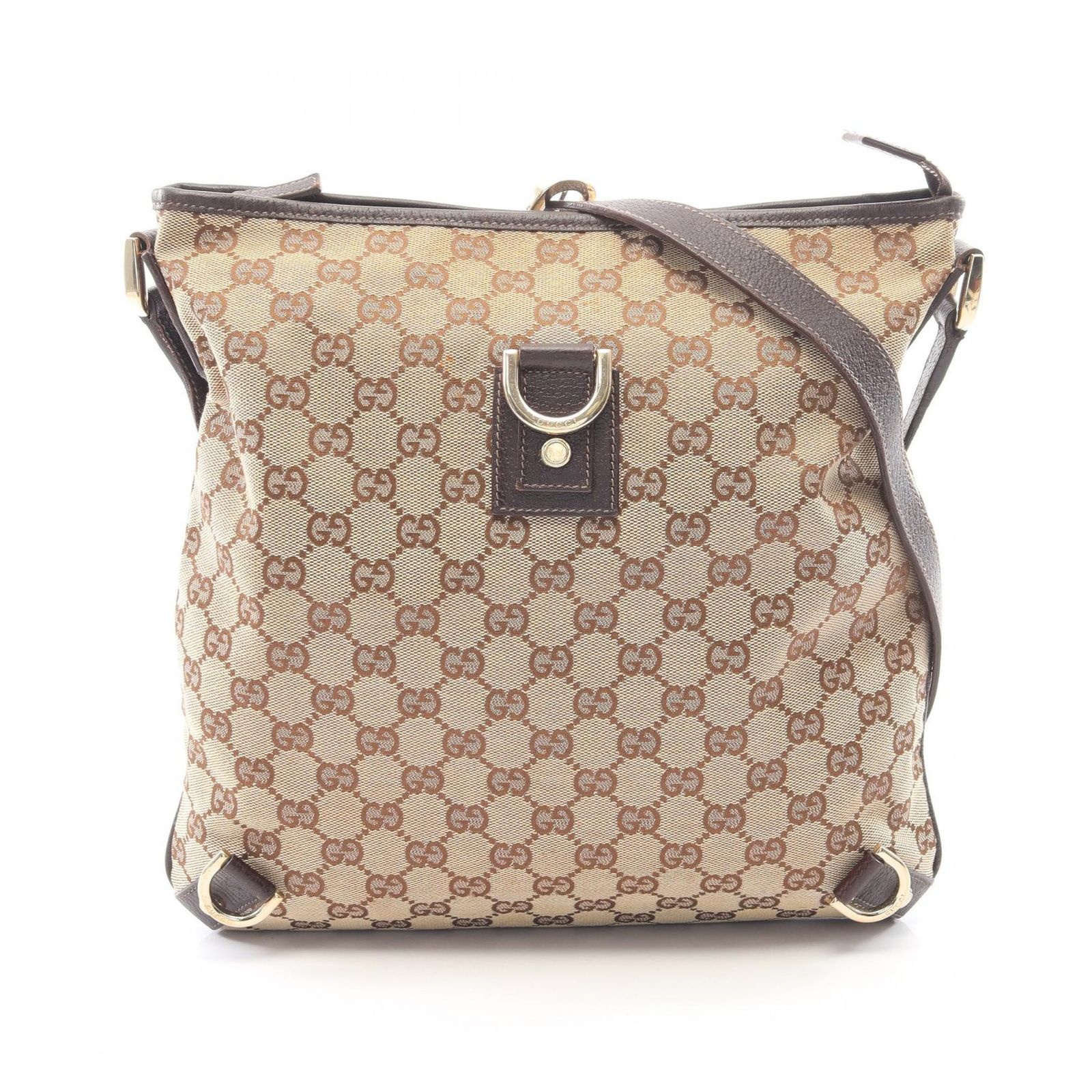 グッチ GUCCI ショルダーバッグ アビー GGキャンバス 131326 ベージュ