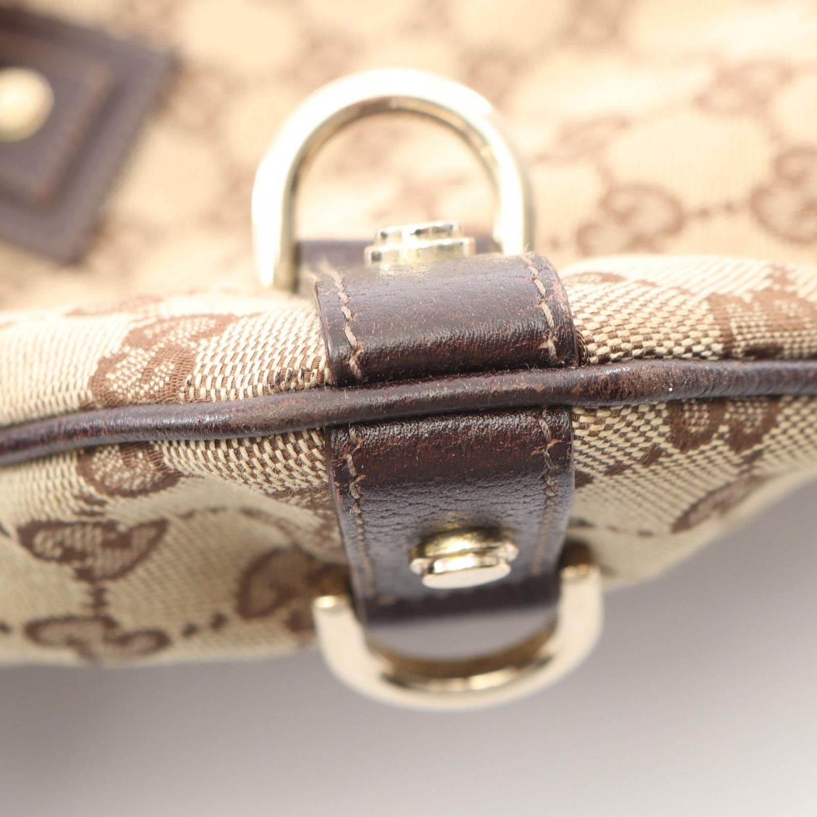 グッチ GUCCI ショルダーバッグ アビー GGキャンバス 131326 ベージュ