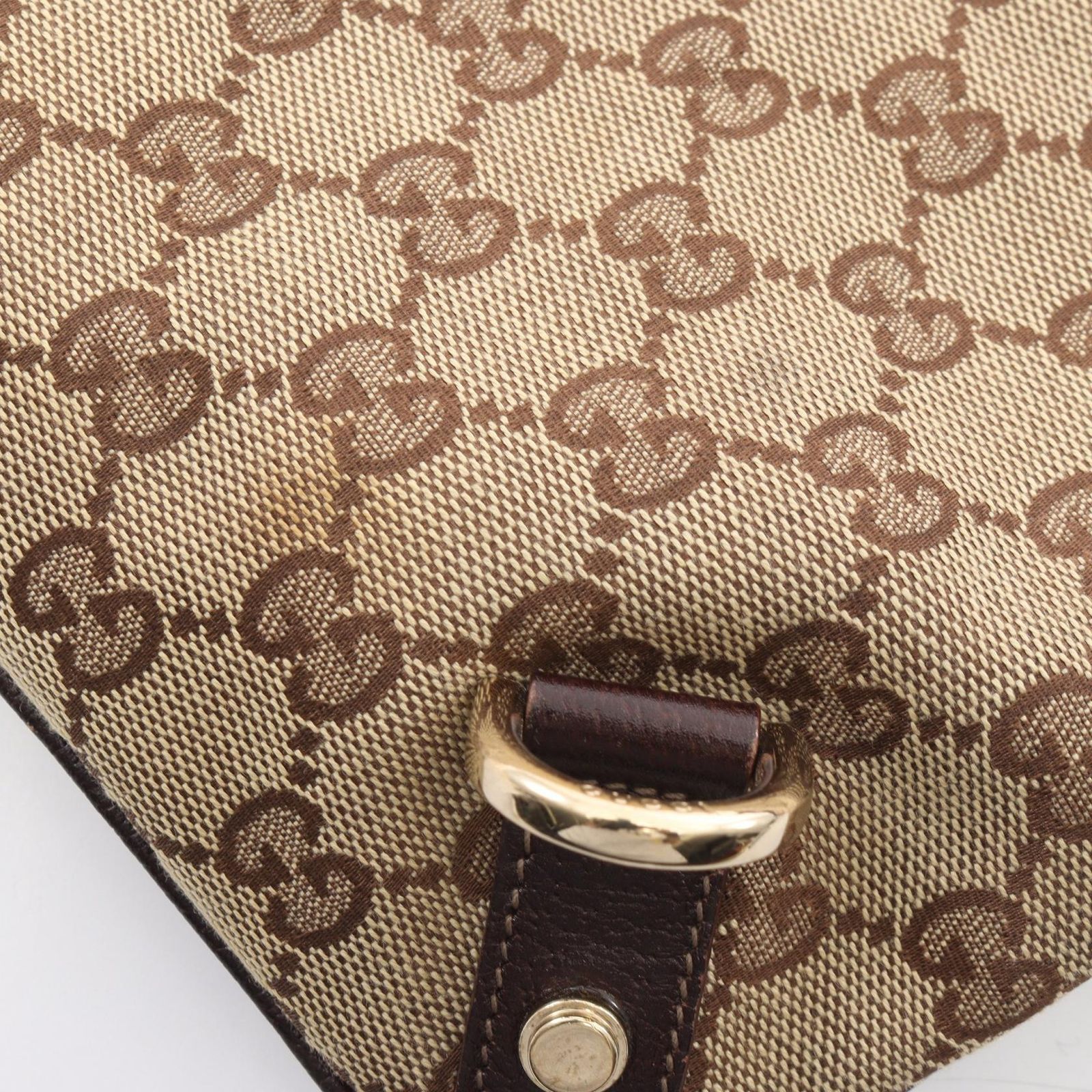 グッチ GUCCI ショルダーバッグ アビー GGキャンバス 131326 ベージュ