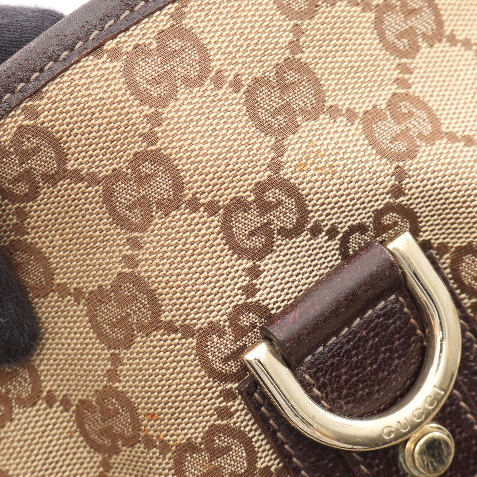 グッチ GUCCI ショルダーバッグ アビー GGキャンバス 131326 ベージュ