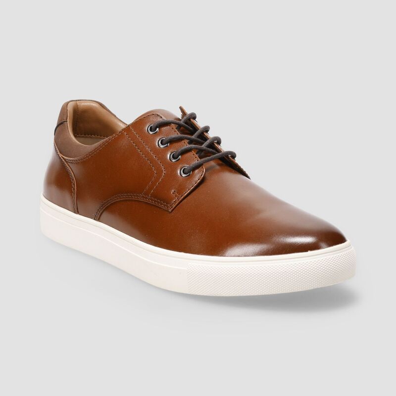 ソノマ レディース シューズ スニーカー レース Sonoma Goods For Life Axil Mens Memory Foam LaceUp Sneakers Cognac