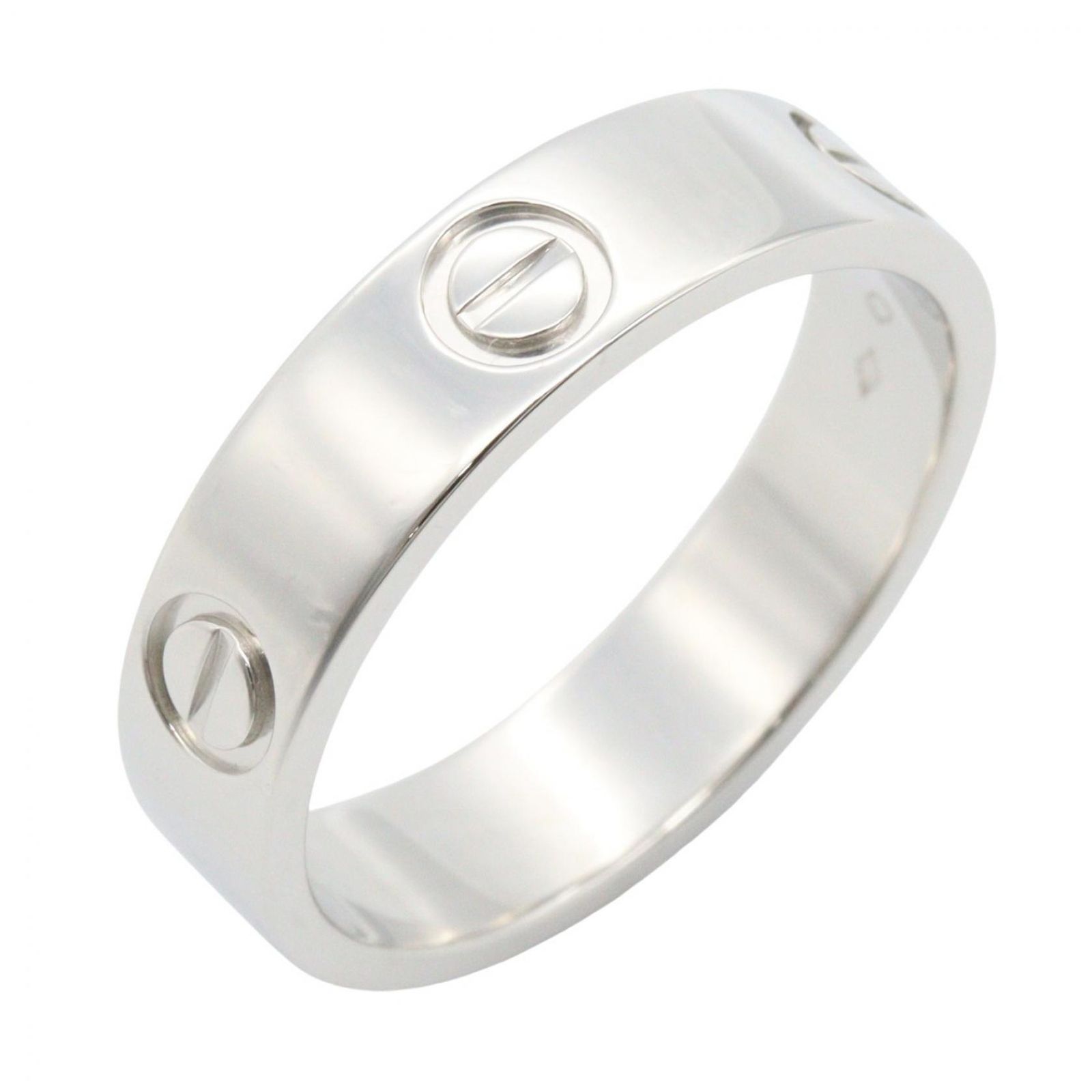 カルティエ CARTIER リング・指輪 ラブリング B4084900 Pt950プラチナ ラブリング ユニセックス Used A