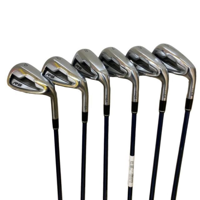 【中古】 プロギア RS(2018) 6S アイアンセット IR Diamana FOR PRGR(アイアン) (フレックスSR) メンズ 男性用 右利き 右用 Cランク ゴルフクラブ