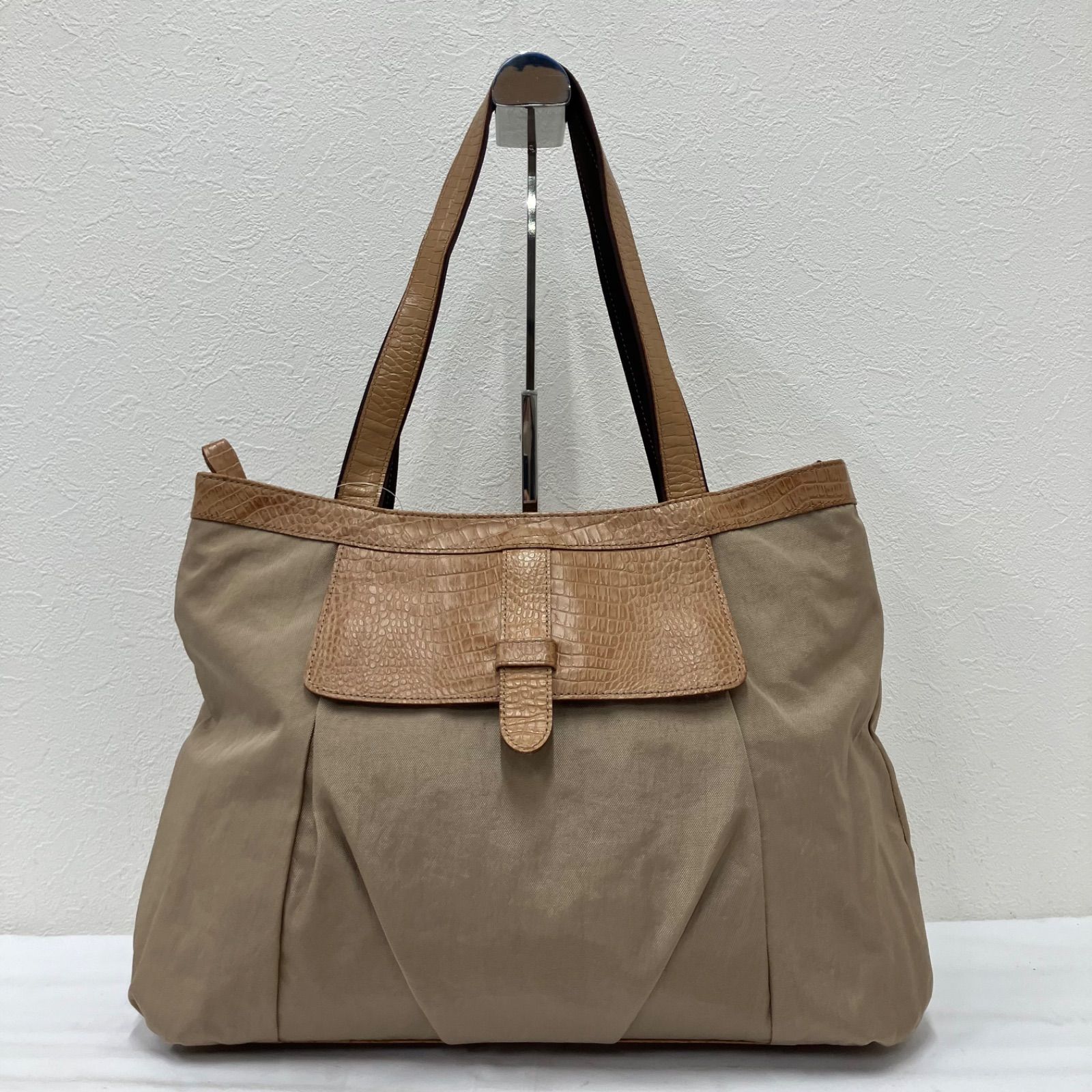 イビザ トートバッグ - ナイロン×レザー Y3538 IBIZA イビサ イビザ 