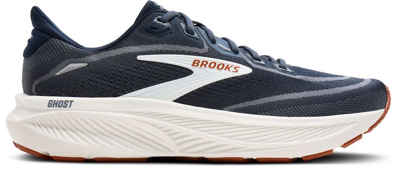 ブルックス メンズ シューズ スニーカー Brooks Mens Ghost 18 Running Shoes Navy BlazerRed EarthBlue ネイビー