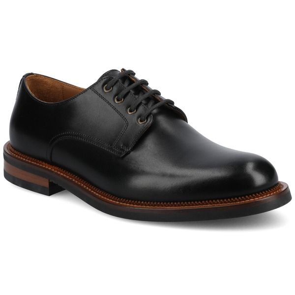 タフト メンズ シューズ オックスフォード TAFThe Miles Medium and Wide Width Oxfordresshoe Black ブラック