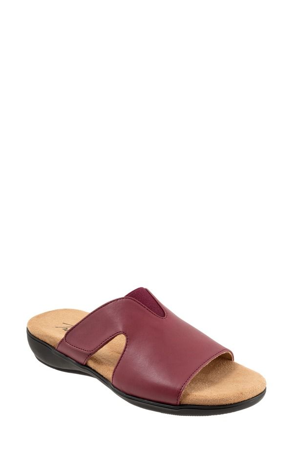 トロッターズ レディース シューズ ヒール サンダル Trotters Roxine 20 Slide Sandal Multiple Widths Available Cherry マルチカラー