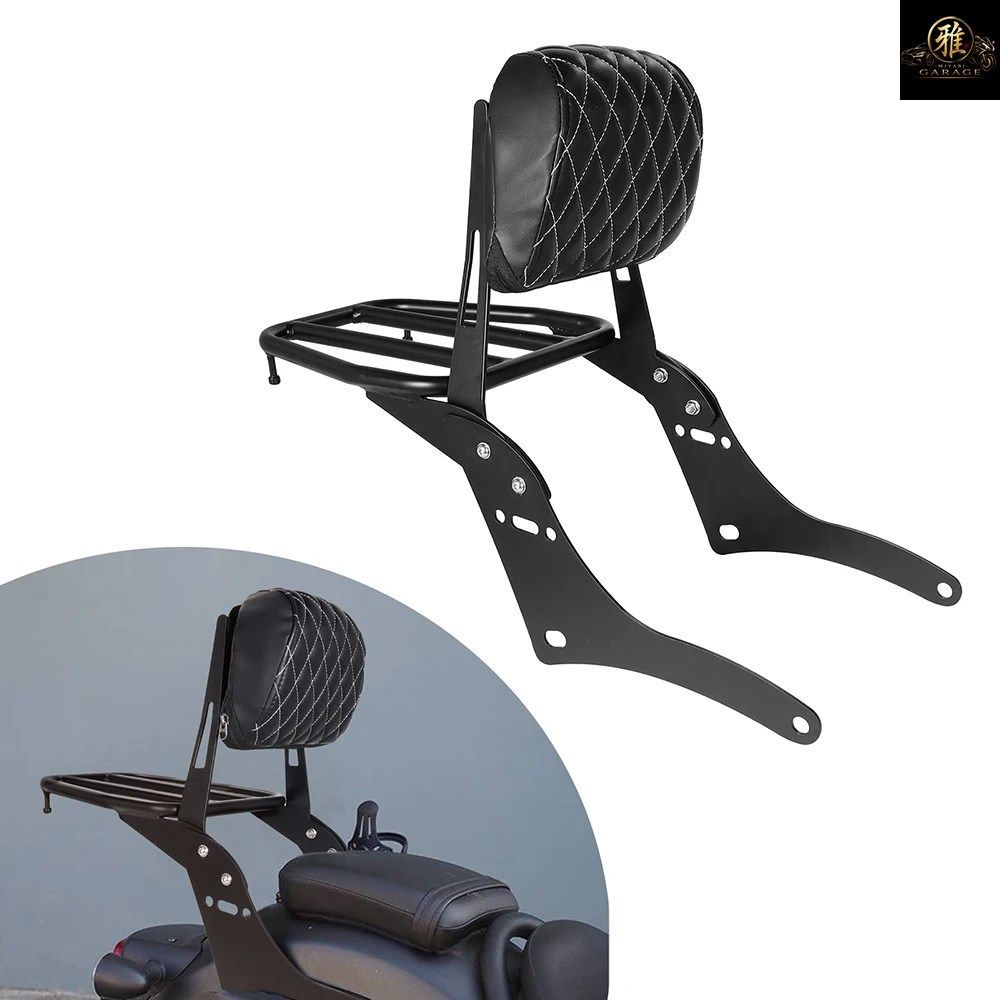 オートバイ部品 パッセンジャー着脱式ラック バックレスト シーシーバー ホンダ 500 CMX300 CMX500 2017-2023 2022