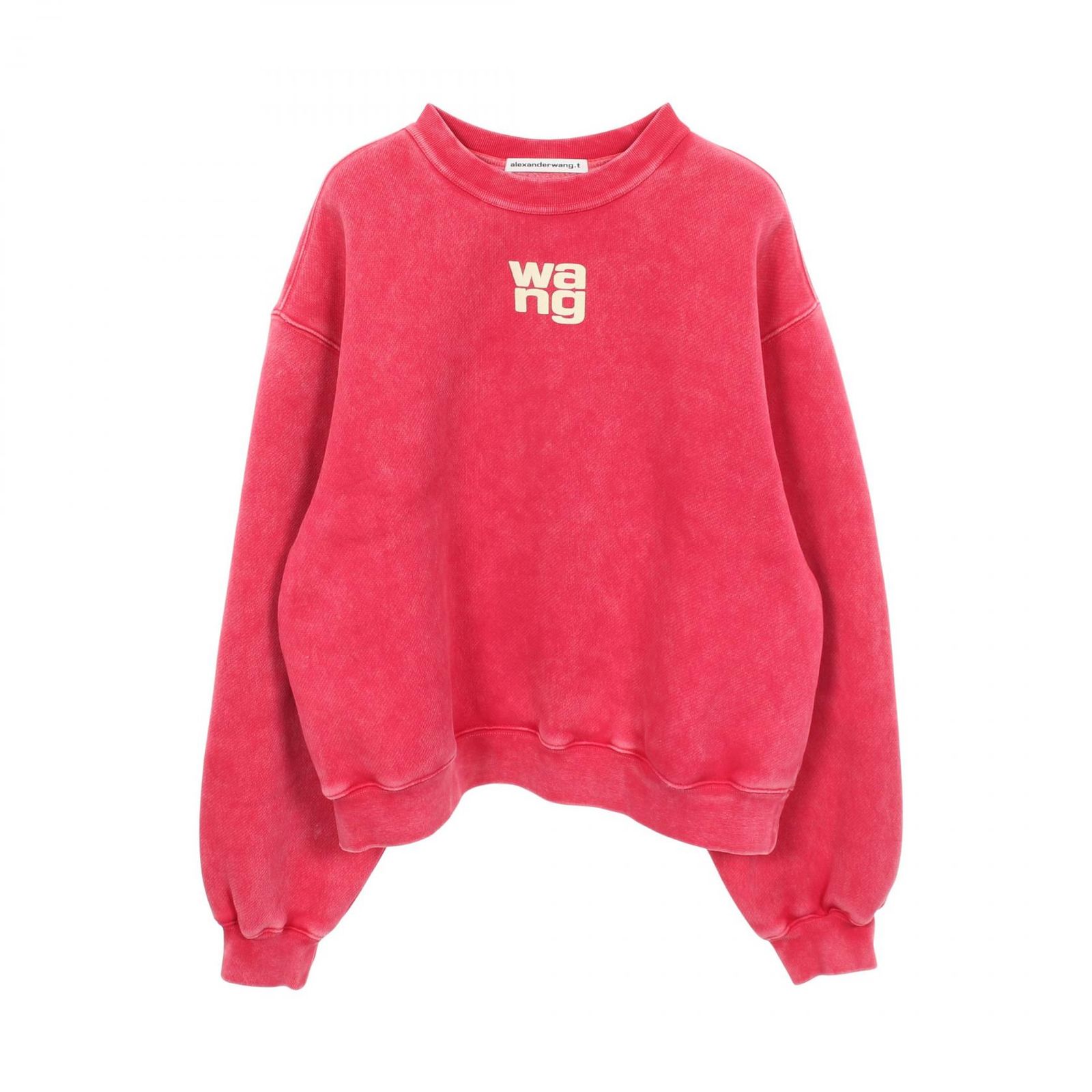 アレキサンダーワン alexanderwang スウェット ロゴ 裏起毛 コットン トレーナー レディース Used A