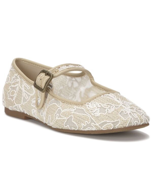 ラッキーブランド レディース シューズ パンプス レース Lucky Brand Womens Tannyr Burnout Lace Mary Jane Ballet Flats Natural B