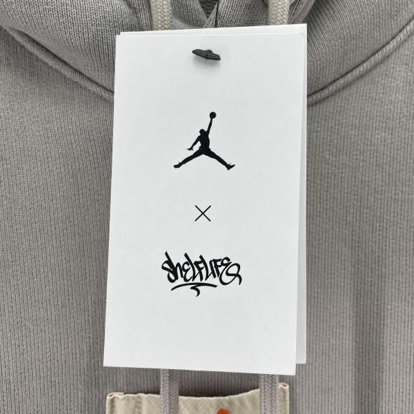 中古】NIKE AIR JDN IFC HOODIE SL ENIGMA STONE サイズXL グレー