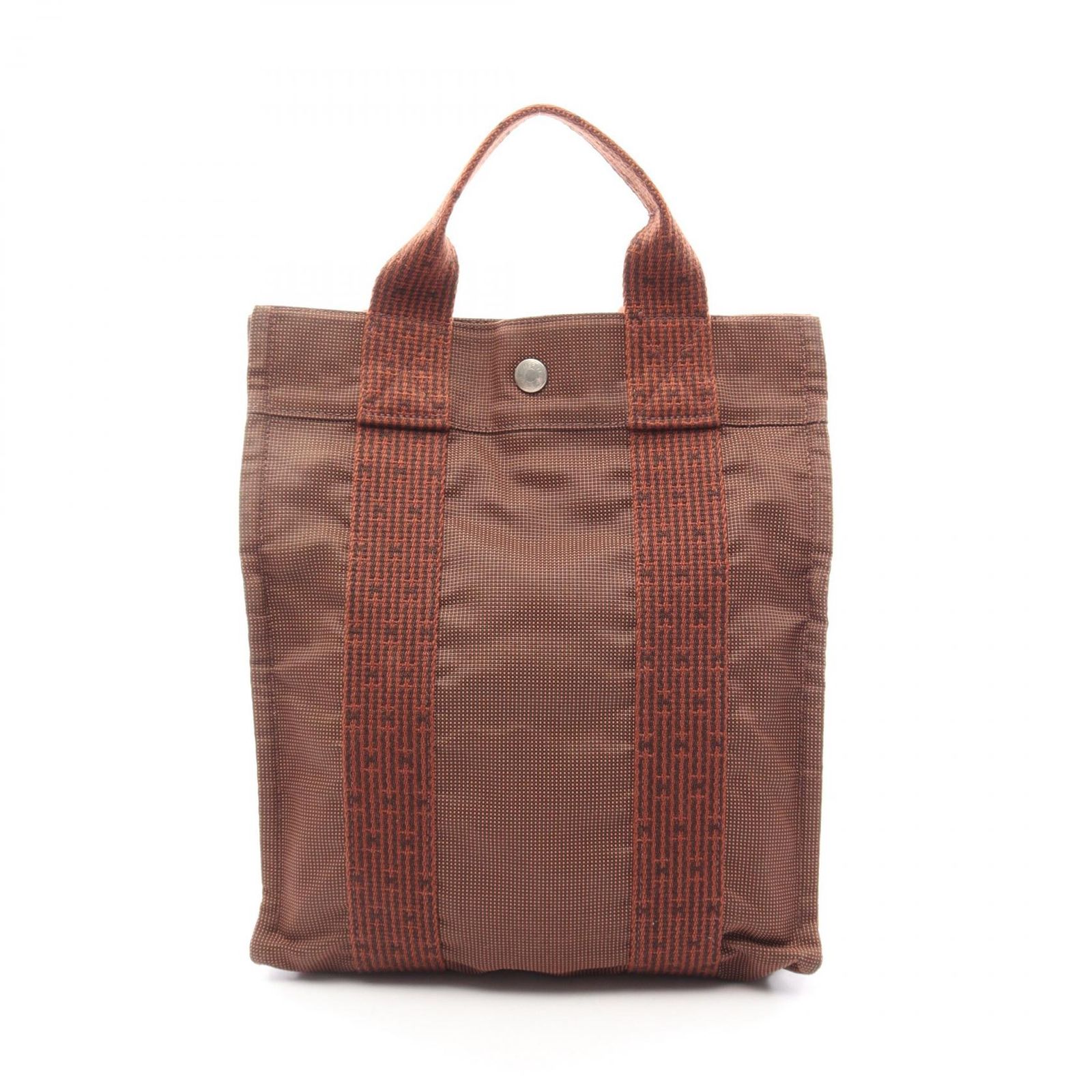 エルメス HERMES リュックサック バックパック エールライン アドPM ブラウン キャンバス エールラインアドPM ブラウン レディース Used B